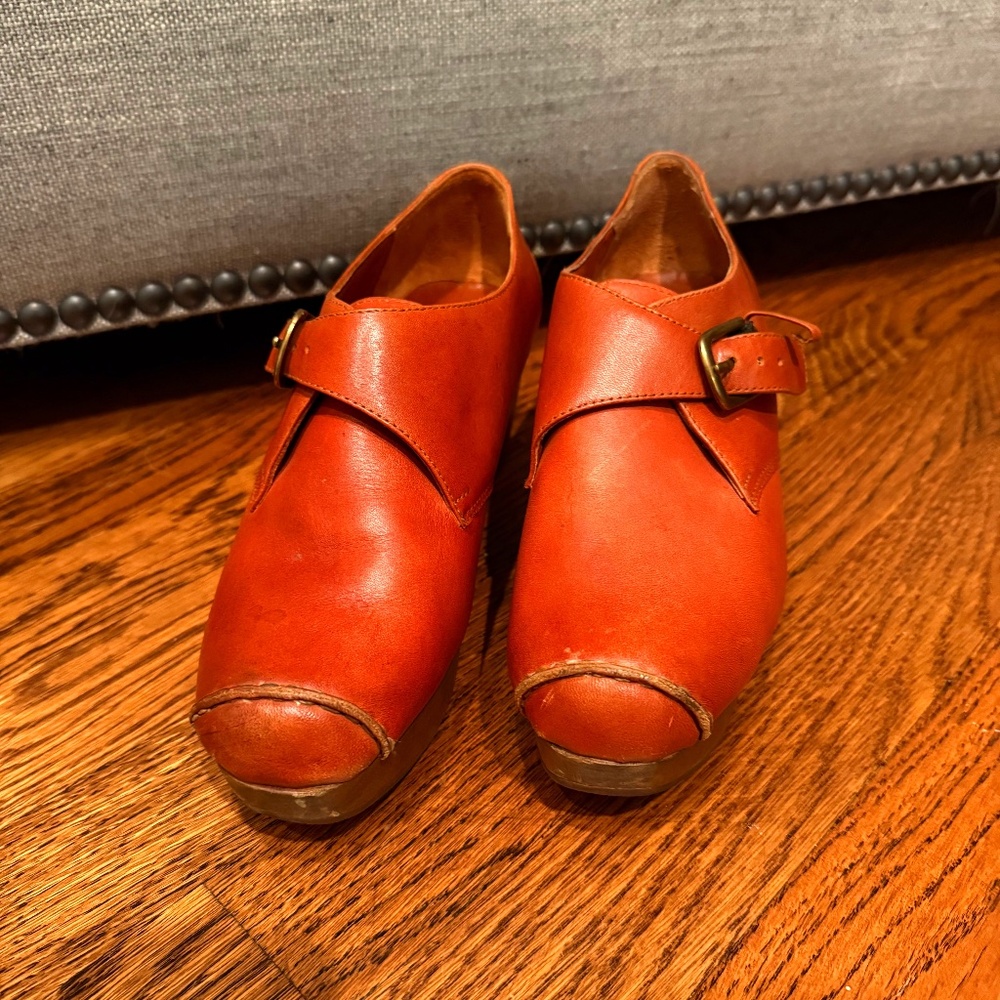 Rachel Comey Leather Cross Over Clog